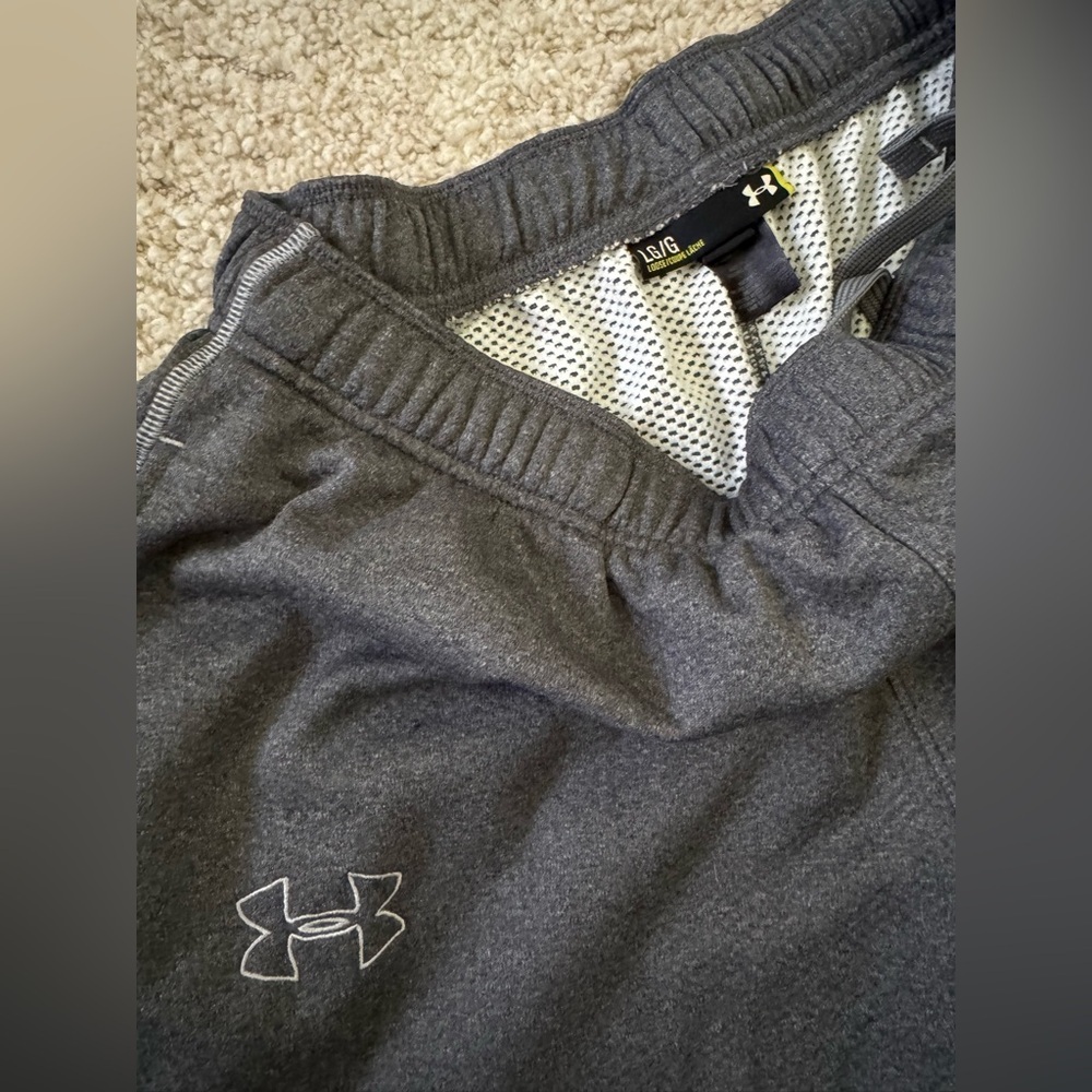 Under Armour Men’s loose active sweatpants size Large - Picture 3 of 6